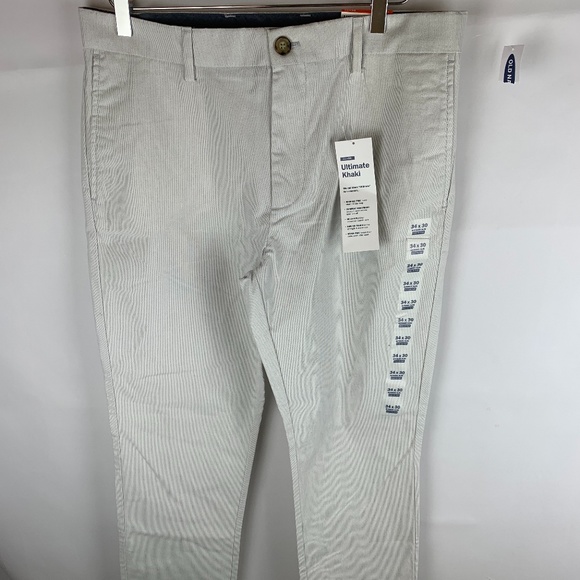 Slim Ultimate Built-In Flex Textured Chino Pants - Picture 3 of 13